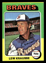 1975 Topps Mini #603 Lew Krausse Ex-Mint MINI 