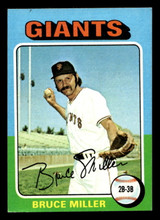 1975 Topps Mini #606 Bruce Miller Excellent+ RC Rookie MINI 