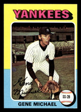 1975 Topps Mini #608 Gene Michael Near Mint MINI  ID: 514124