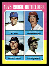 1975 Topps Mini #619 Benny Ayala/Nyls Nyman/Tommy Smith/Jerry Turner Ex-Mint RC Rookie MINI  ID: 514142