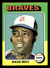 1975 Topps Mini #650 Dave May Near Mint MINI 