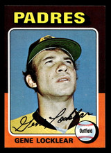 1975 Topps Mini #13 Gene Locklear Near Mint RC Rookie MINI  ID: 514224