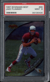 1997 Bowman's best #96 Jake Plummer Cardinals PSA 9 Mint RC