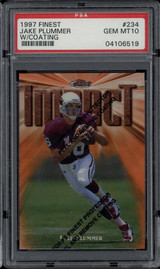 1997 Finest #234 Jake Plummer Cardinals PSA 10 Gem Mint RC