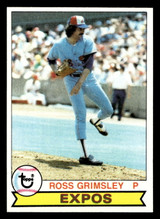 1979 Topps #15 Ross Grimsley Near Mint+ 