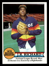 1979 Topps #203 J.R. Richard RB Near Mint 