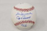 Don Newcombe Roy Sievers Baseball PSA/DNA Authenticated Signed Auto 1949 ROY