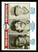 1979 Topps #702 Joel Finch/Garry Hancock/Allen Ripley Red Sox Prospects Near Mint RC Rookie 