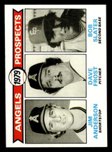 1979 Topps #703 Jim Anderson/Dave Frost/Bob Slater Angels Prospects Near Mint RC Rookie  ID: 515243