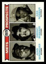 1979 Topps #721 Juan Berenger/Dwight Bernard/Dan Norman Mets Prospects Near Mint RC Rookie  ID: 515261