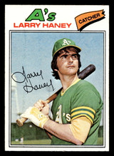 1977 Topps #12 Larry Haney Near Mint 