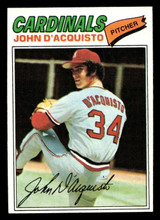 1977 Topps #19 John D'Acquisto Near Mint  ID: 515364