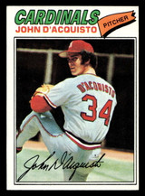 1977 Topps #19 John D'Acquisto Ex-Mint 