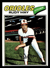 1977 Topps #56 Rudy May Near Mint  ID: 515509