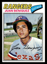 1977 Topps #81 Juan Beniquez Near Mint  ID: 515607