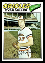 1977 Topps #77 Dyar Miller Near Mint  ID: 516061