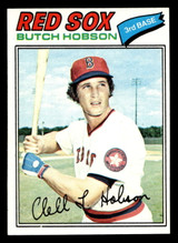1977 Topps #89 Butch Hobson Ex-Mint RC Rookie  ID: 516111