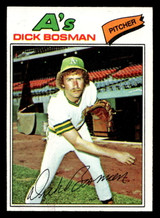 1977 Topps #101 Dick Bosman Ex-Mint 