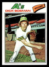 1977 Topps #101 Dick Bosman Near Mint  ID: 516160