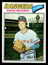 1977 Topps #103 Mike Bacsik Near Mint RC Rookie  ID: 516166