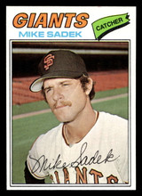 1977 Topps #129 Mike Sadek Near Mint+  ID: 516278