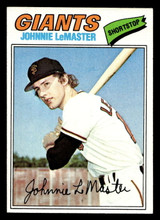 1977 Topps #151 Johnnie LeMaster Near Mint  ID: 516366