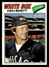 1977 Topps #157 Ken Brett Ex-Mint 