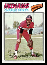 1977 Topps #168 Charlie Spikes Near Mint  ID: 516432
