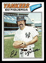 1977 Topps #195 Ed Figueroa Near Mint  ID: 516536