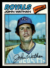 1977 Topps #218 John Wathan Ex-Mint RC Rookie  ID: 516626