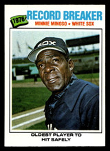 1977 Topps #232 Minnie Minoso RB Near Mint+ 