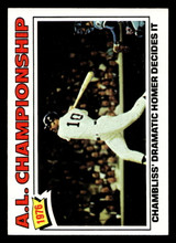 1977 Topps #276 A.L. Championship Near Mint  ID: 516855