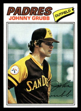 1977 Topps #286 Johnny Grubb Near Mint  ID: 516895