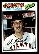 1977 Topps #343 Ed Halicki Ex-Mint 