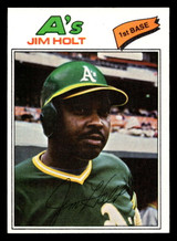 1977 Topps #349 Jim Holt Near Mint  ID: 517148