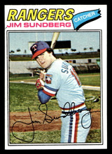1977 Topps #351 Jim Sundberg Near Mint  ID: 517157