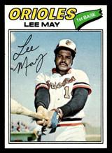 1977 Topps #380 Lee May Near Mint+  ID: 517313