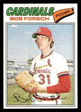 1977 Topps #381 Bob Forsch Near Mint+  ID: 517319