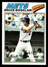 1977 Topps #399 Bruce Boisclair Near Mint RC Rookie  ID: 517390