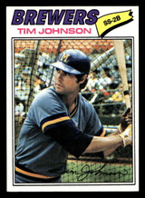 1977 Topps #406 Tim Johnson Near Mint+  ID: 517419