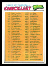 1977 Topps #451 Checklist 397-528 Near Mint  ID: 517603