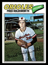 1977 Topps #466 Fred Holdsworth Near Mint+  ID: 517662