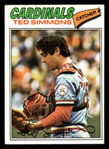 1977 Topps #470 Ted Simmons Near Mint  ID: 517679