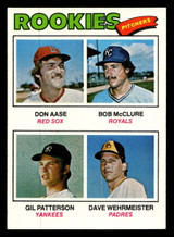 1977 Topps #472 Don Aase/Bob McClure/Gil Patterson/Dave Wehrmeister Rookie Pitchers Near Mint RC Rookie  ID: 517687