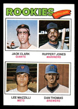 1977 Topps #488 Jack Clark/Ruppert Jones/Lee Mazzilli/Dan Thomas Rookie Outfielders Near Mint RC Rookie  ID: 517878