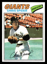 1977 Topps #515 Chris Speier Near Mint+  ID: 517987