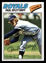 1977 Topps #534 Paul Splittorff Near Mint  ID: 518048