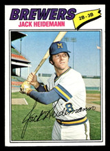 1977 Topps #553 Jack Heidemann Near Mint  ID: 518127