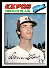 1977 Topps #593 Dennis Blair Near Mint  ID: 518275