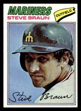 1977 Topps #606 Steve Braun Ex-Mint 